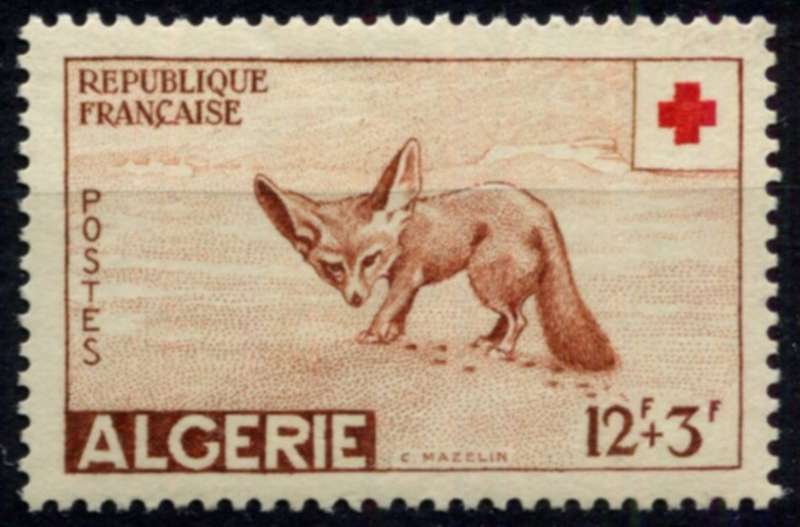 Algeria - Animals - 1957 - MNH