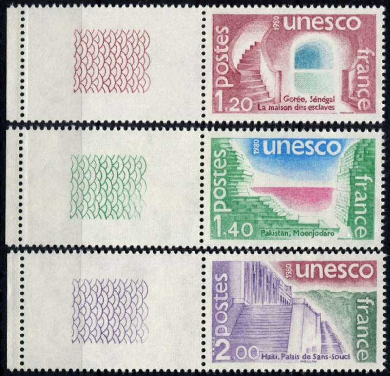 France - UNESCO - 1980 - MNH
