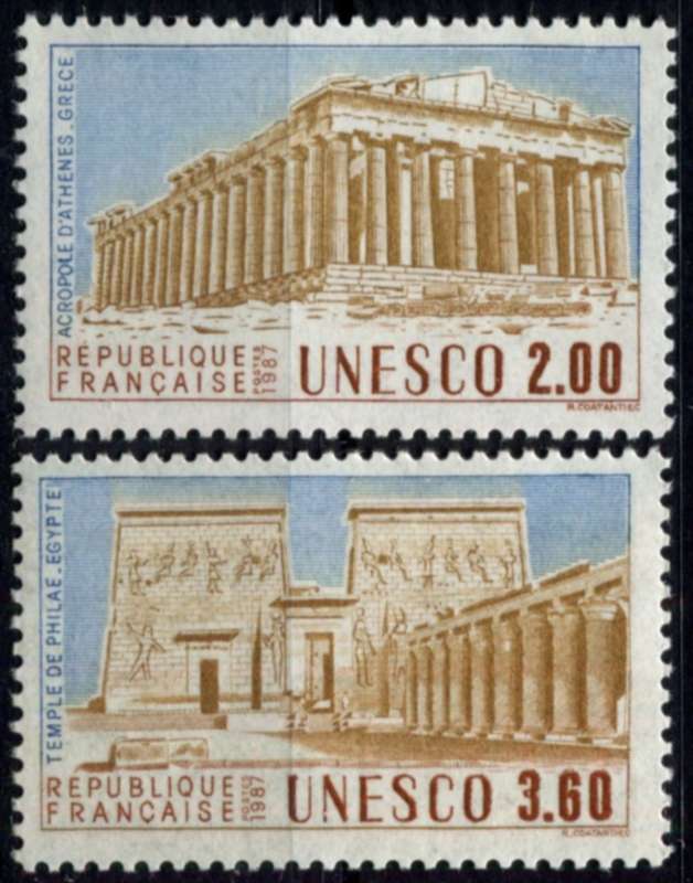 France - UNESCO - 1987 - MNH