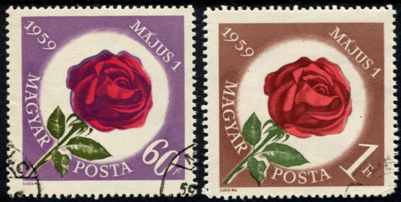 Hungary  - Flowers - 1959 - Used