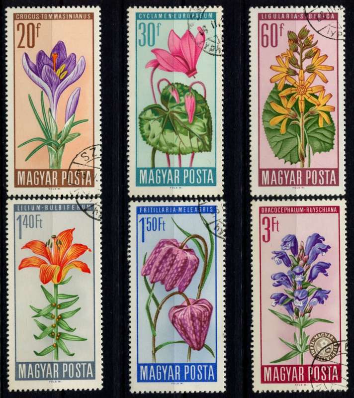 Hungary - Flowers - 1966 - Used
