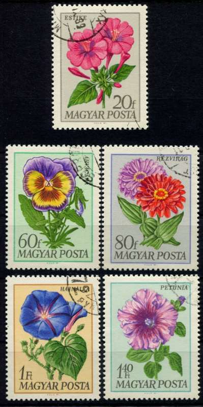 Hungary - Flowers - 1968 - Used