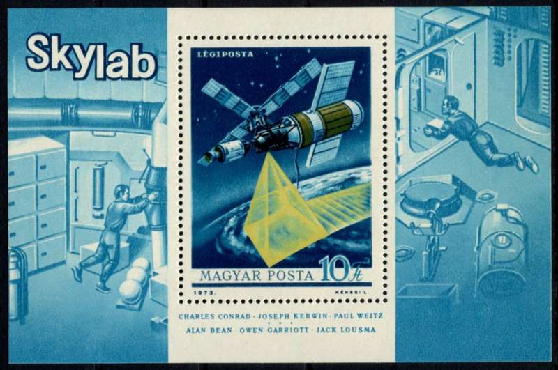 Hungary - Space - Miniature Sheet - 1974 - MNH