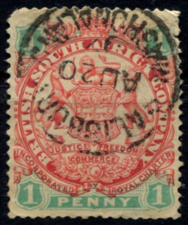 BSAC - 1896 - Die I - Used