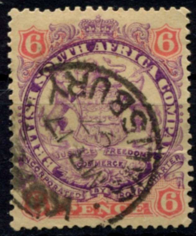 BSAC - 1896 - Die I - Used