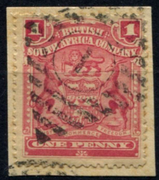 BSAC - 1898 - Used - on Piece