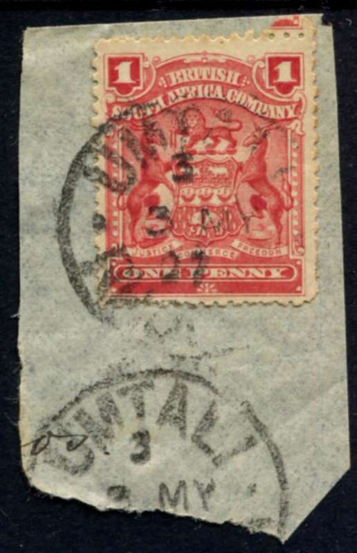 BSAC - 1898 - Used - on Piece