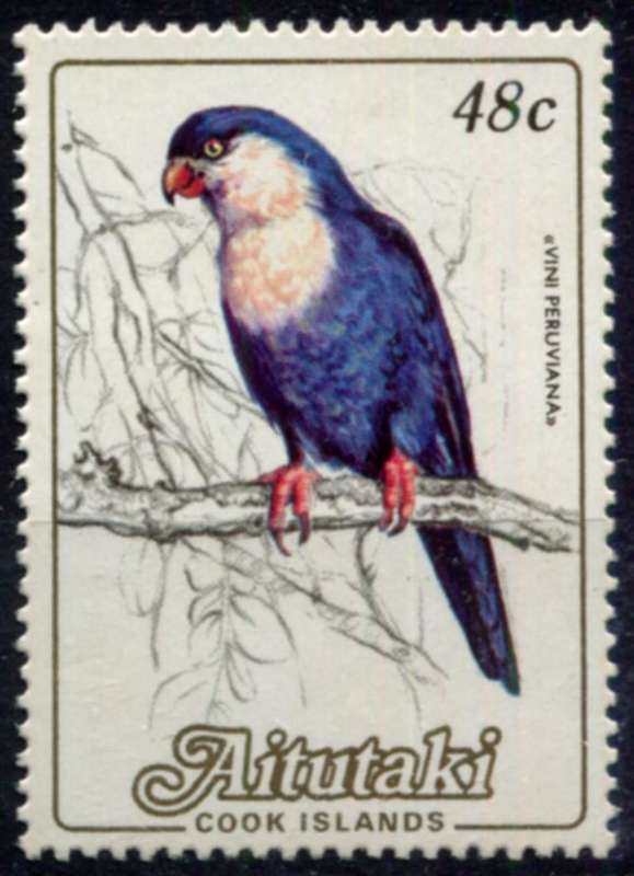 Aitutaki - Birds - 1984 - MNH