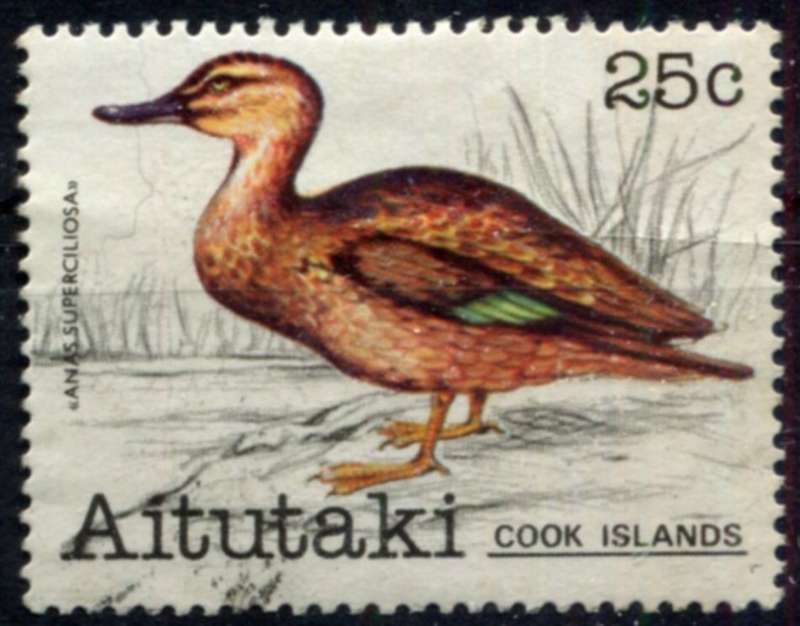 Aitutaki - Birds - 1981 - Used