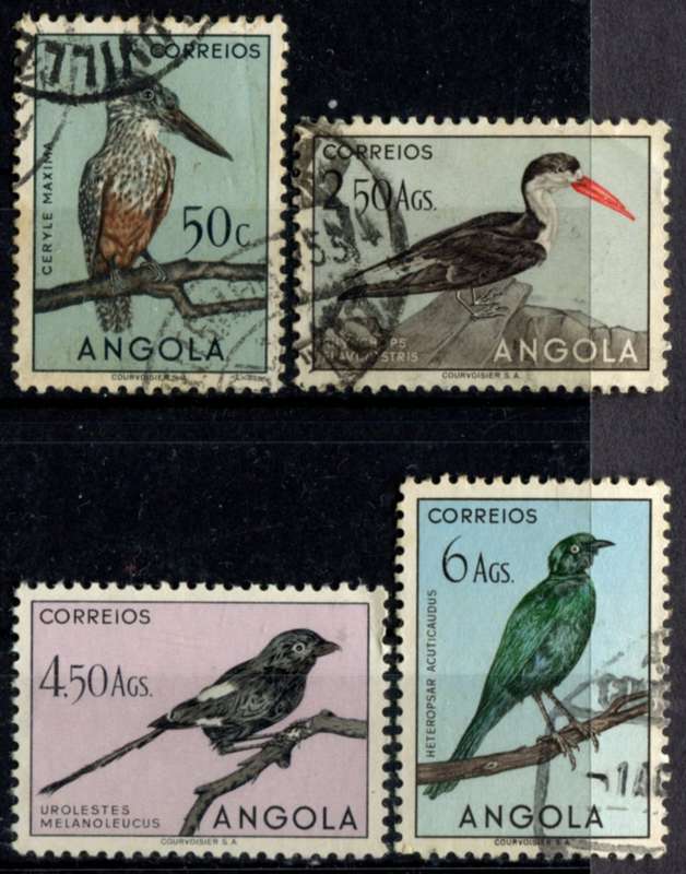 Angola - Birds - 1951 - used