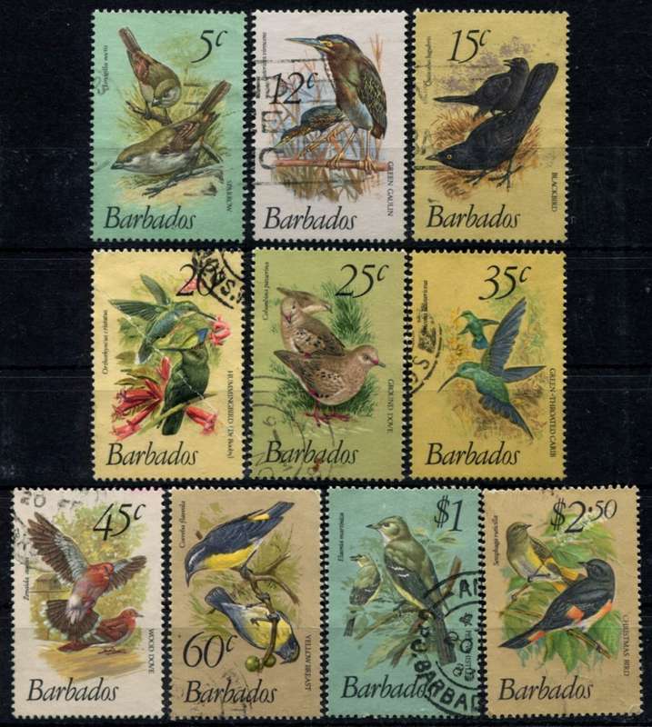 Barbados - Birds - 1979 - Used