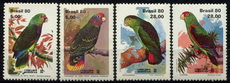 Brazil - Birds - 1980 - MNH