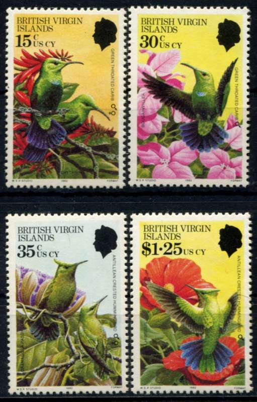 Virgin Islands - Birds - 1982 - MNH