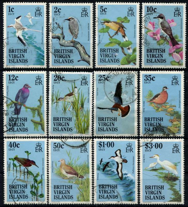 Virgin Islands - Birds - 1985 - Used