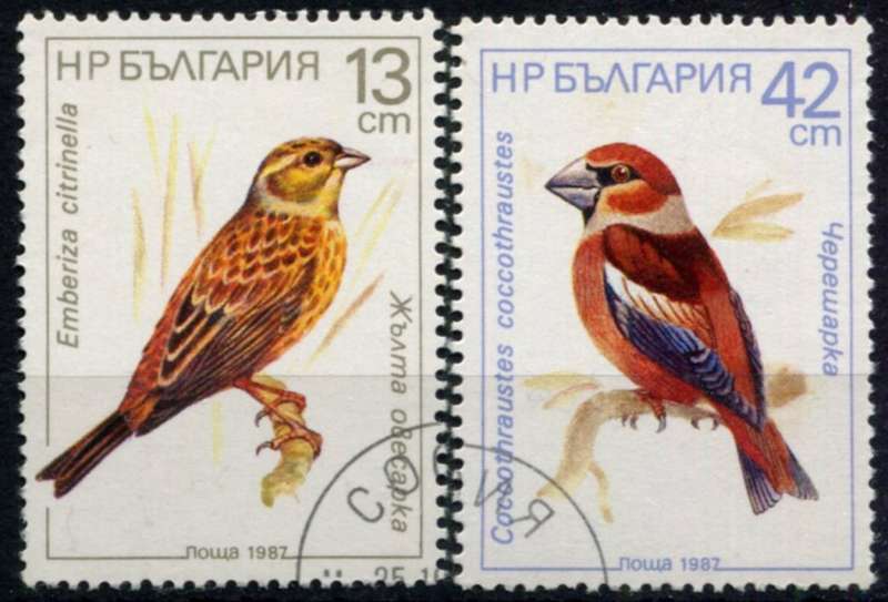 Bulgaria - Birds - 1987 - Used