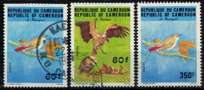 Cameroon - Birds - Used
