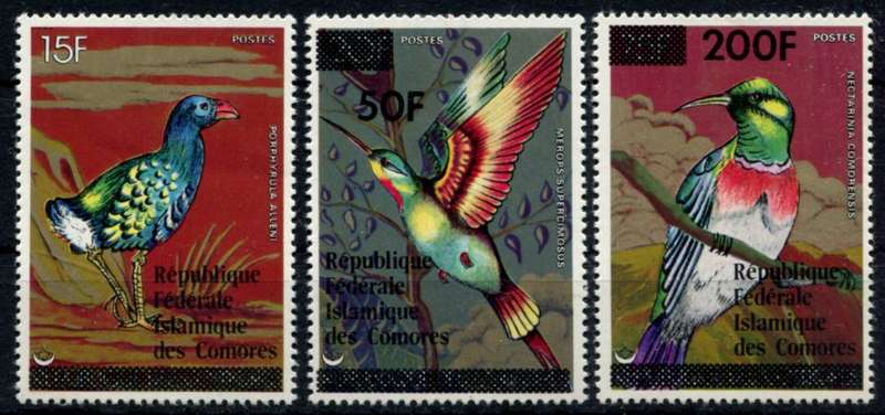 Comoros - Birds - 1979 - MNH
