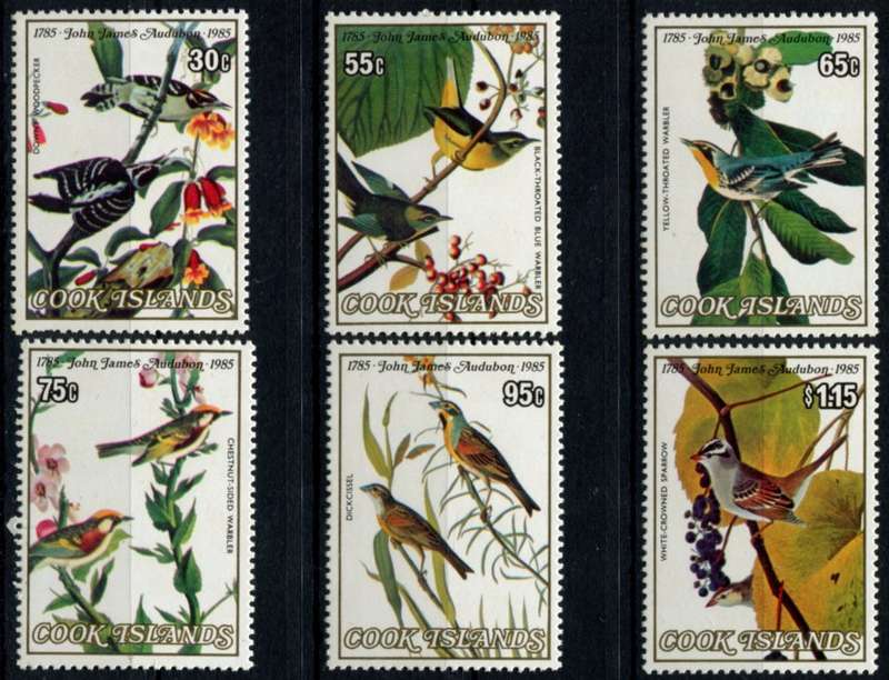 Cook Islands - Birds - 1985 - MNH