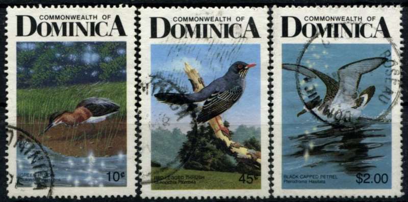 Dominica - Birds - 1987 - Used