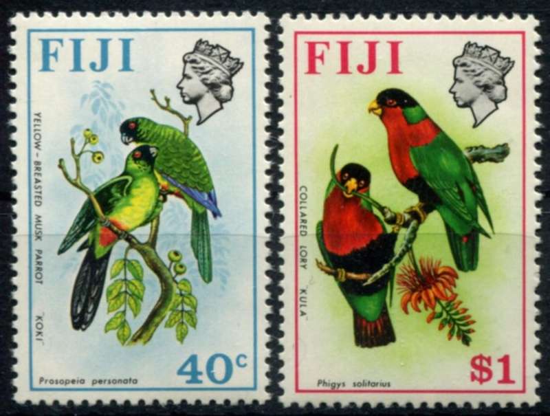 Fiji - Birds - 1971 - MNH