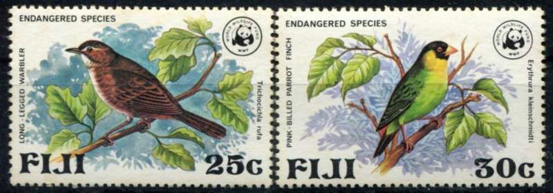 Fiji - Birds - 1979 - MNH - Toned
