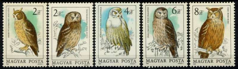 Hungary - Birds - 1984 - MNH