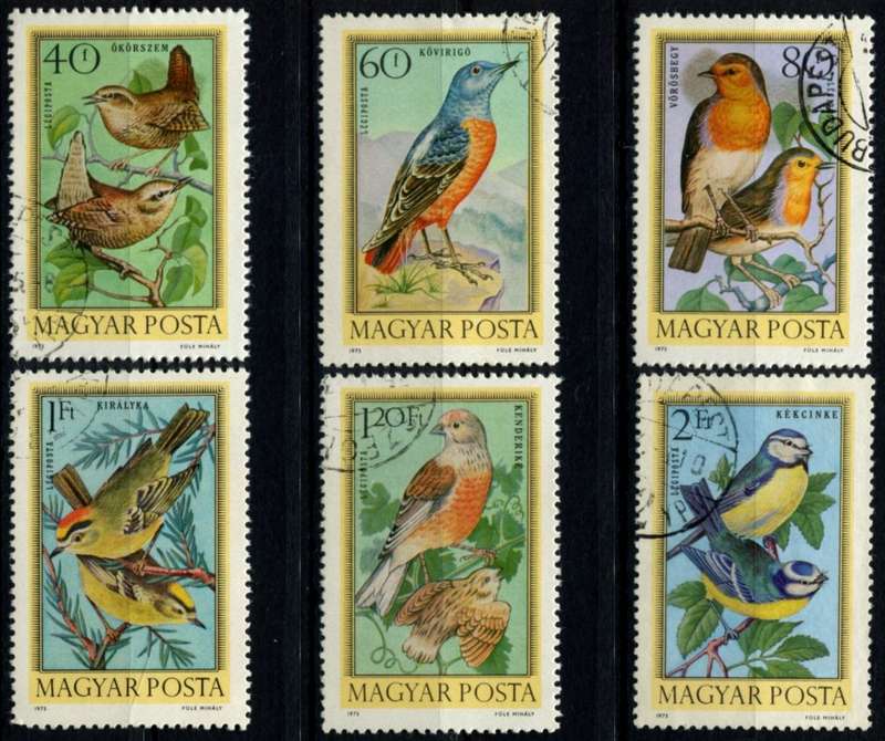 Hungary - Birds - 1973 - Used