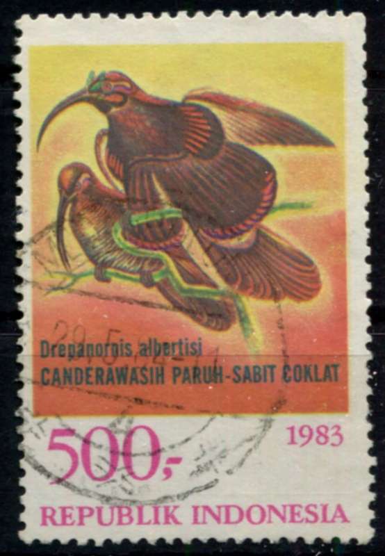 Indonesia - Birds - 1983 - Used