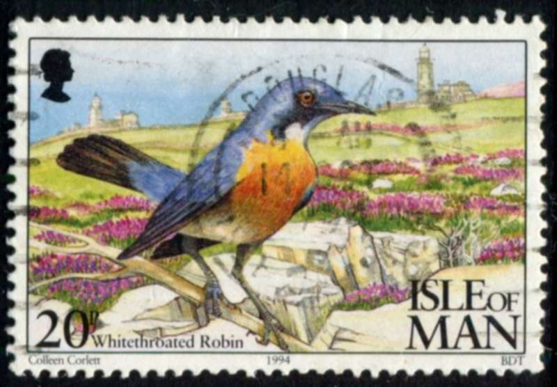 Isle of Man - Birds - 1994 - Used