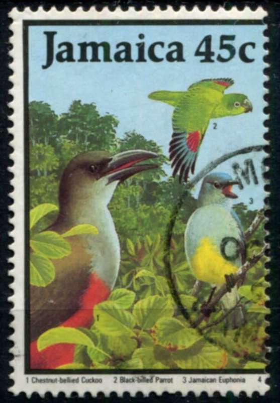 Jamaica - Birds - 1988 - Used