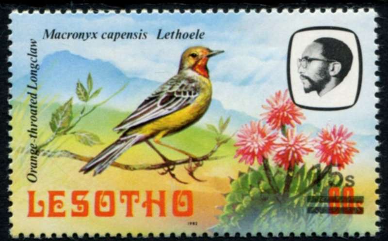 Lesotho - Birds - 1986 - MNH