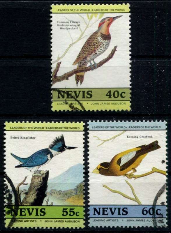 Nevis - Birds - 1985 - Used