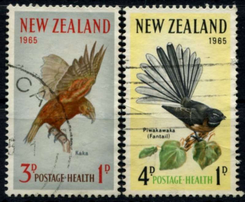 New Zealand - Birds - 1965 - Used