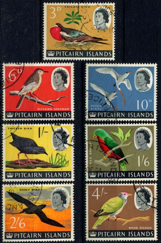 Pitcairn Islands - Birds - 1964 - Used