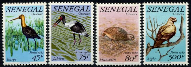 Senegal - Birds - 1982 - MHN