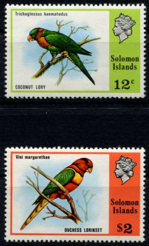 Solomon Islands - Birds - 1976 - MNH