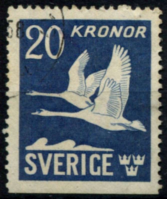 Sweden - Birds - 1942 - Used