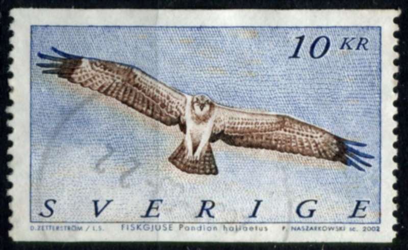 Sweden - Birds - 2002 - Used
