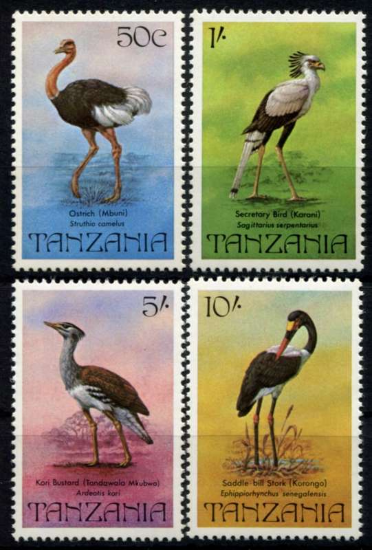 Tanzania - Birds  - 1982 - MNH