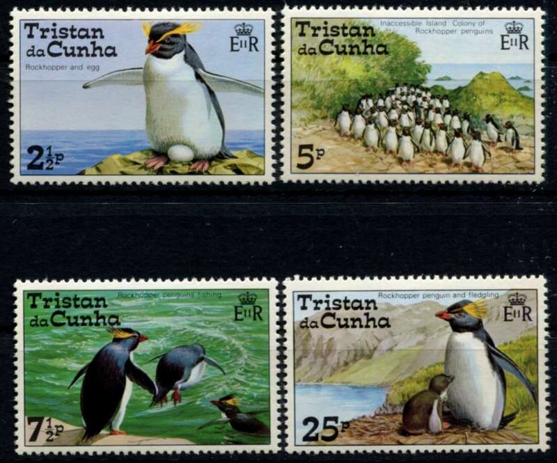 Tristan Da Cunha - Birds  - 1974 - MNH
