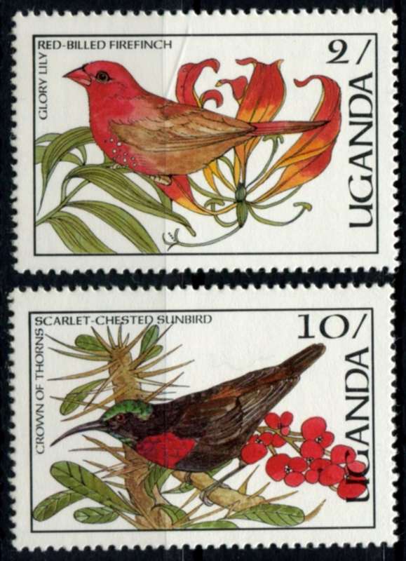 Uganda - Birds - 1987 - MNH