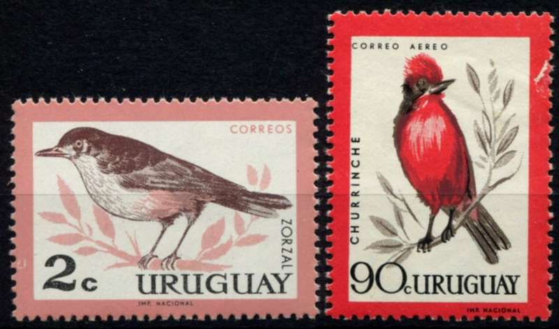 Uruguay - Birds - 1962 - MM