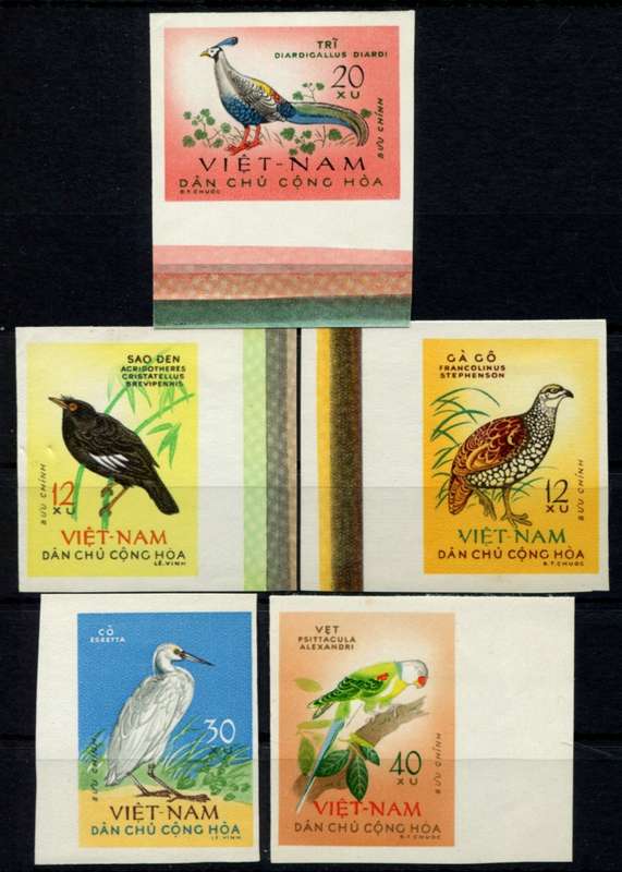 Vietnam - Birds - 1963 - MNH