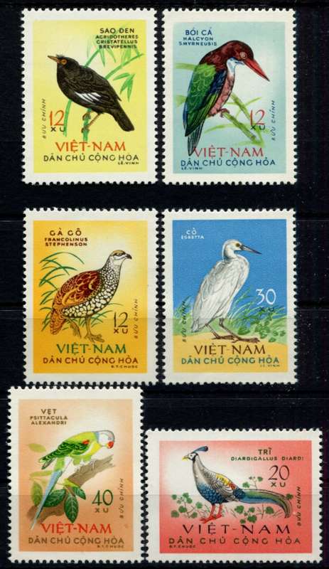 Vietnam - Birds - 1963 - MNH