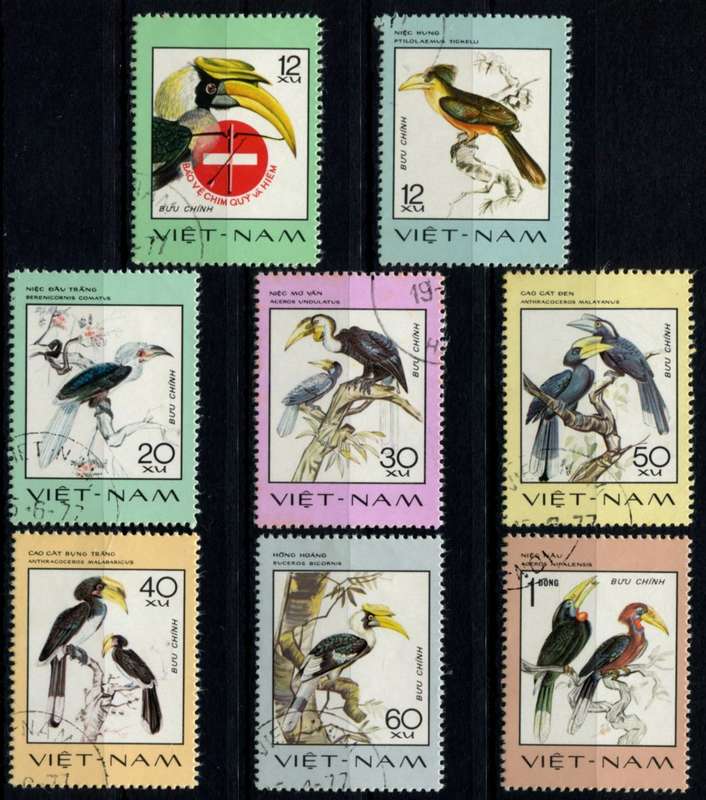 Vietnam - Birds - 1977 - Used