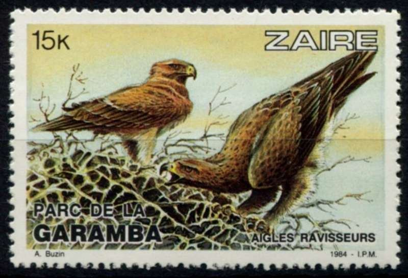 Zaire - Birds - 1984 - MNH
