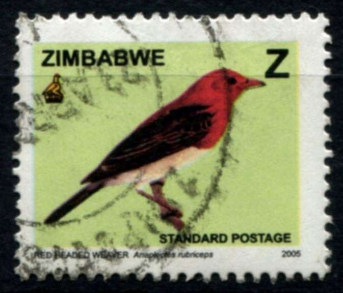 Zimbabwe - Birds - 2005 - Used