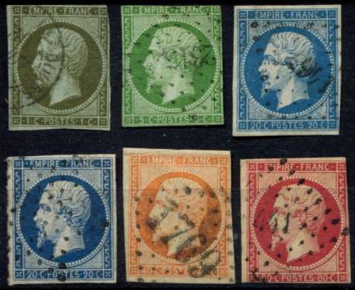 France - 1853 - Used