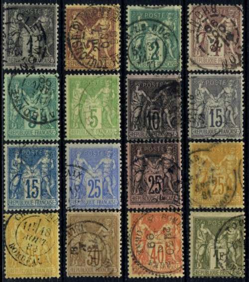 France - 1876 - Used