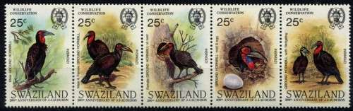 Swaziland - Birds - 1985 - MNH